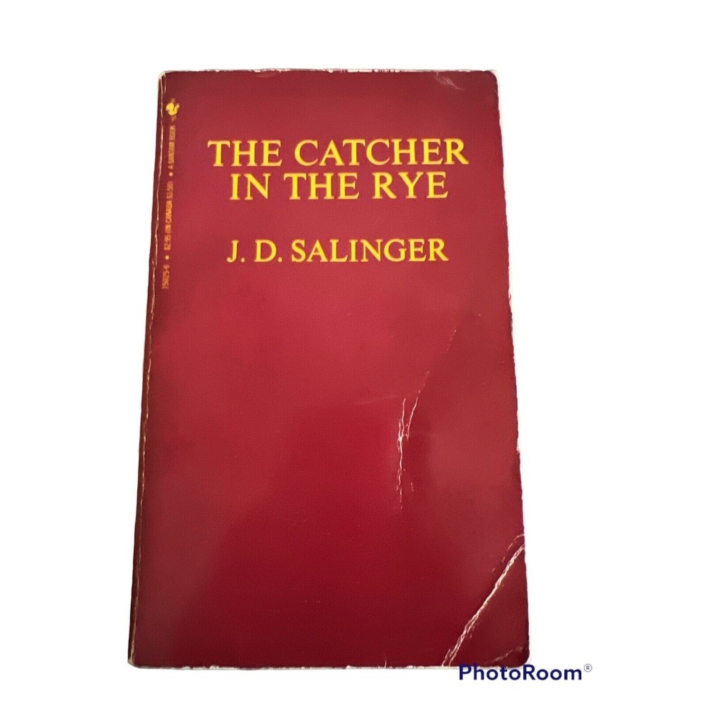 The Catcher in the Rye J.D. Salinger Bantam Paperback Red Cover ISBN 0553250256